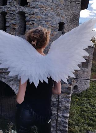 Крила ангела білі4 фото