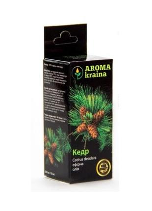 Ефірна олія кедра 10 мл. aroma kraina
