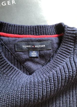 Tommy hilfiger свободный женский свитер!оригинал!2 фото