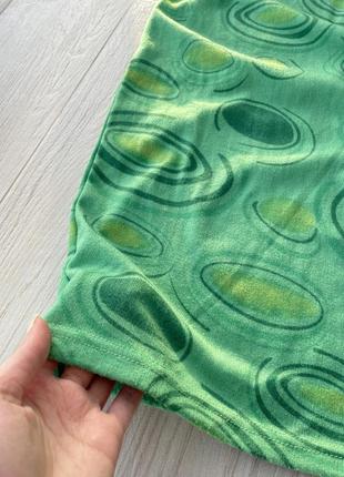 Яркая зеленая пижама прямые брюки + топ shein3 фото