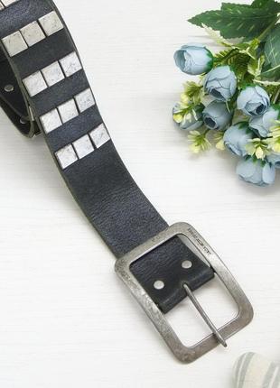 Пояс шкіряний, ремінь, jack& jones, натуральна шкіра.