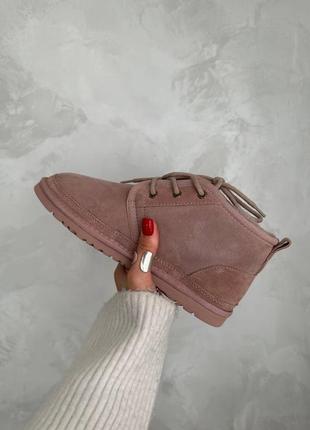 Угги ugg neumel pink7 фото