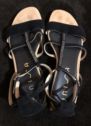 Босоножки сандалии unisa замша + кожа 38 размер2 фото