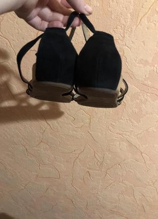 Босоножки сандалии unisa замша + кожа 38 размер4 фото
