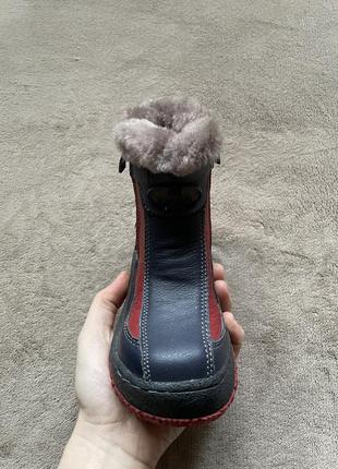 Новые детские ботинки зимние натуральная кожа2 фото