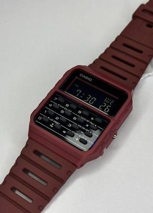 Унікальний годинник casio калькулятор ca-53wf-4b (оригінал)2 фото