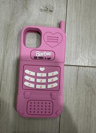 Силиконовый чехол barbie iphone 11 (xr)