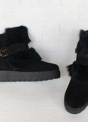 Натуральные замшевые угги, ugg, угги, ботинки 37 размера