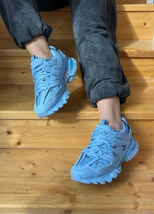 Кросівки жіночі в стилi balenciaga track blue