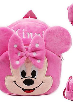 Дитячий плюшевий рюкзак мінні