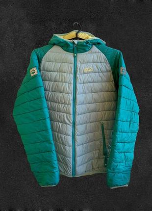 Куртка мікропуховик jack wolfskin