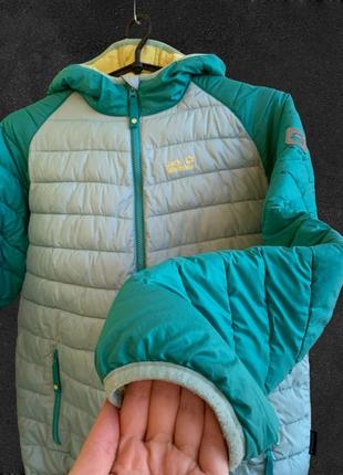 Куртка пуховик jack wolfskin zenon3 фото