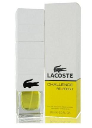 Парфюм мужской lacoste challenge re/fresh 90 ml