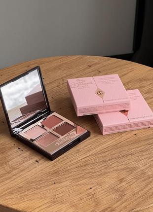 Палетка тіней charlotte tilbury luxury pallete pillow talk dreams1 фото