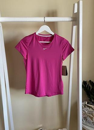 Футболка nike dri-fit one pink dd0626-621