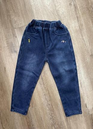 Утепленные джинсы (момы)1 фото