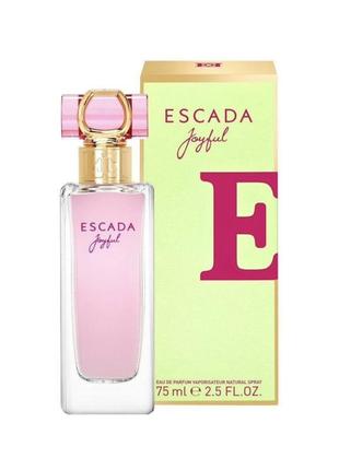 Escada joyful 75 ml. парфюмированная вода женский