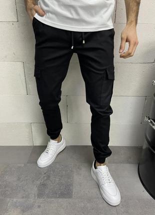 Asos утеплені, звужені спортивні штани джогери (l)1 фото