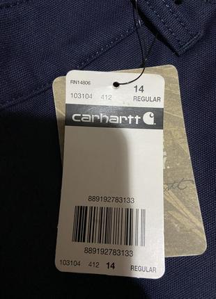 Продам чоловічі штани carhartt.колір-синій.розмір 14 regular.6 фото