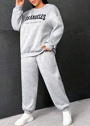 Теплый спортивный костюм