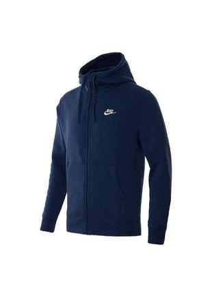 Толстовка nike m nsw club hoodie fz bb original новая с бирками1 фото