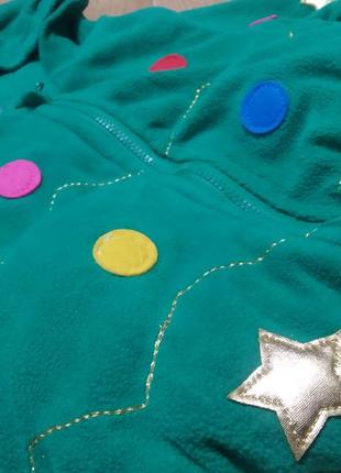 Новорічний зелений бодік костюм ялинки5 фото