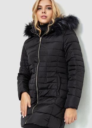 Куртка женская демисезонная, цвет черный, размер l, 235r9605