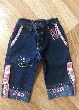 Круті дитячі бриджі джинси на дівчинку 2 роки
