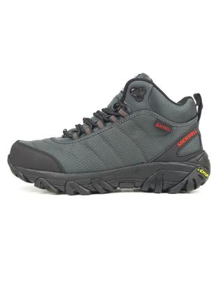 Высокие зимние мужские кроссовки с мехом в стиле merrell 🆕 зимние ботинки мерелл