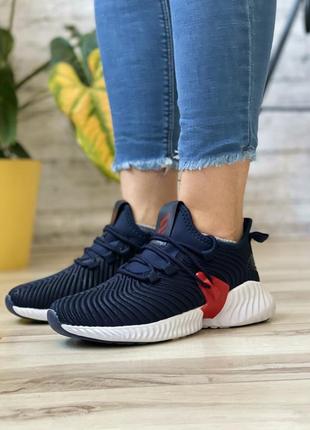 Sale! кроссовки женские adidas alphabounce instinct темно-синие