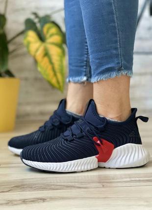Sale! кроссовки женские adidas alphabounce instinct темно-синие3 фото
