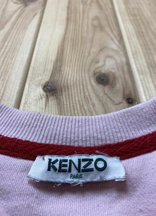 Свитшот kenzo paris tiger с большим логотипом3 фото