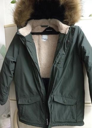 Курточка осень-зима мал.10лет.140см outdoor вьетнам2 фото