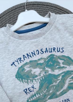 Свитшот с тираннозавром2 фото