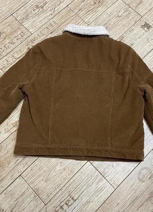 Вельветовая куртка pull &amp; bear, l, 48 размер2 фото