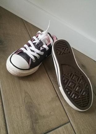 Кеды нв девочку converse allstar 21см3 фото