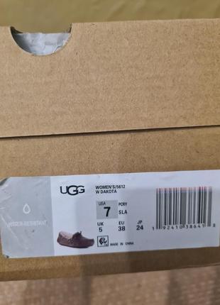 Мокасини угги ugg australia dakota 38 розмвр7 фото