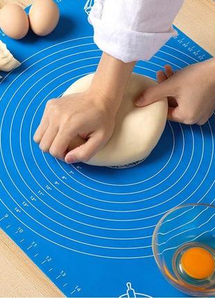 Силіконовий килимок для розкачування тіста 30*40 см