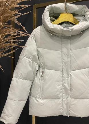 Куртка жіноча зимова холлофайбер молодіжна oversize (42-44-46-48-50) amodeski - це мода та стиль