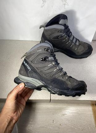 Salomon conquest gore-tex женские трекинговые ботинки 37-38 р 23,5см оригинал