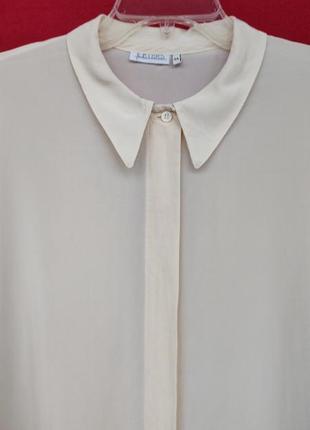 Винтаж шелковая шелковая шелк блуза рубашка3 фото
