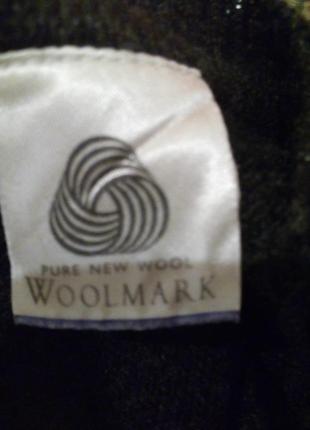 Пуловер из 100% шерсти ламы серого цвета очень теплый  британского бренда f&f  унисекс4 фото