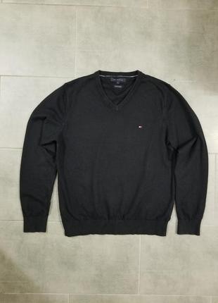 Tommy hilfiger джемпер светр пуловер кофта m l 48 50 cashemire кашемір2 фото