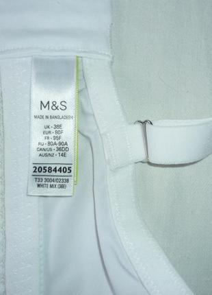 M&s бюстгальтер без косточек с вышивкой производства бангладеш10 фото