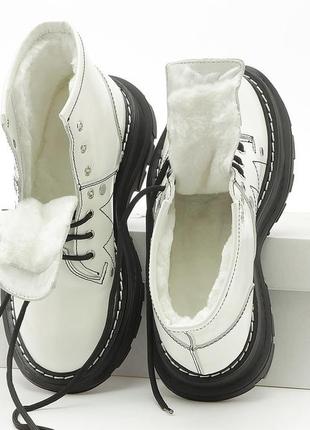 Женские зимние ботинки топ качество 🥑2 фото