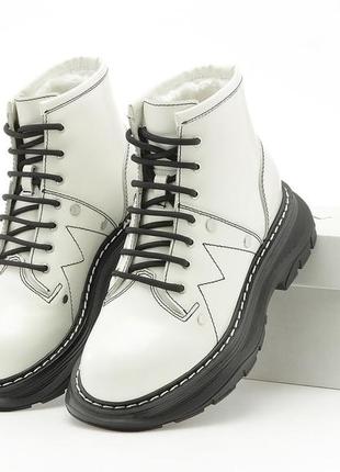 Женские зимние ботинки топ качество 🥑6 фото