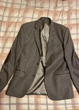 Пиджак коричневый + штаны2 фото