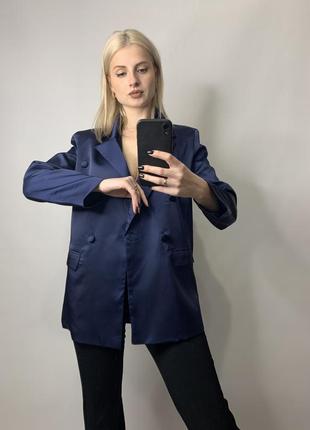 Піджак темно синій