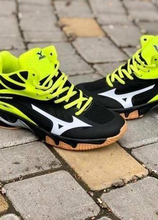 Кросівки для волейболу mizuno wave leather волейбольные кроссовки