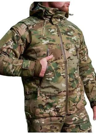 Куртка зимова камуфляжна військова2 фото